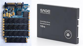 Sage Microeclectronics продемонстрировала SSD типоразмера 2,5 дюйма объемом 10 ТБ