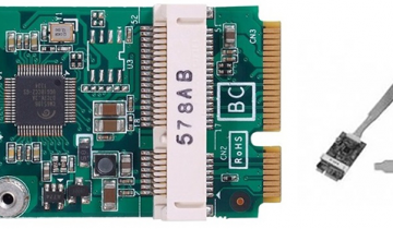 Промышленные решения Axiomtek в формате Mini-PCIe: звуковая карта и контроллер RS-232