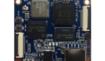 Одноплатный компьютер Banana Pi BPI-M2 Magic оснащён чипом Allwinner R16