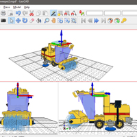 Выпуск LeoCAD 17.07, среды проектирования моделей в стиле Lego