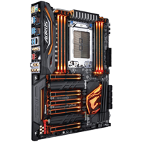 Системная плата Aorus X399 Gaming 7 предназначена для процессоров AMD Ryzen Threadripper